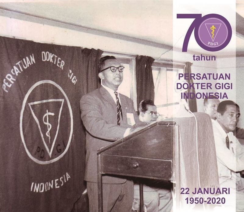Buku 70 Tahun PDGI Provinsi Jawa Timur | Jejak Pengabdian dan Perjalanan Profesi